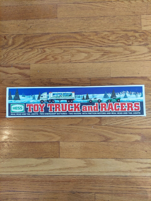 Hess 1997 Toy Truck And Racers, Fast Shipping