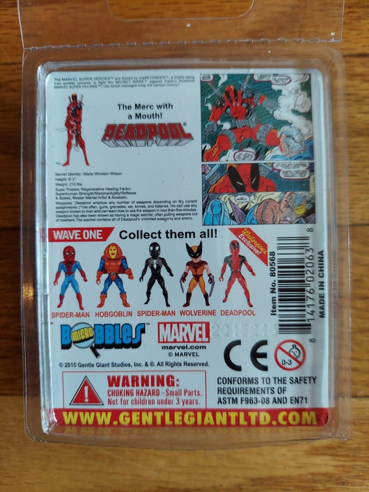 Micro Bobbles: Marvel Super Heroes - Secret Wars- Complete Set Of 5 Figures...