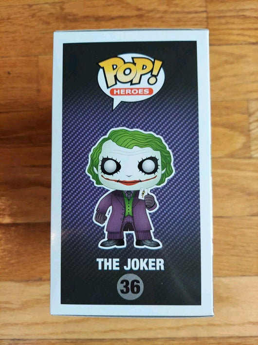 Funko Pop! Vinyl: DC Comics - The Joker (Dark Knight) #36 Mint, Fast Shipping