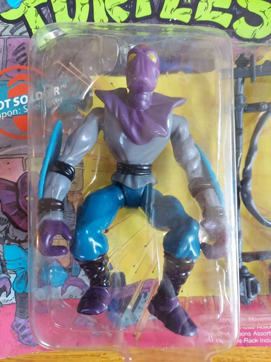 Vintage 1990 TMNT Foot Soldier Unpunched - Playmates, Fast Shipping