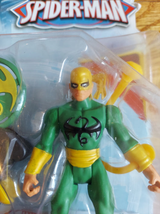 Marvel Ultimate Spider-Man (Power Webs) - Dragon Disc Iron Fist - Action Figure
