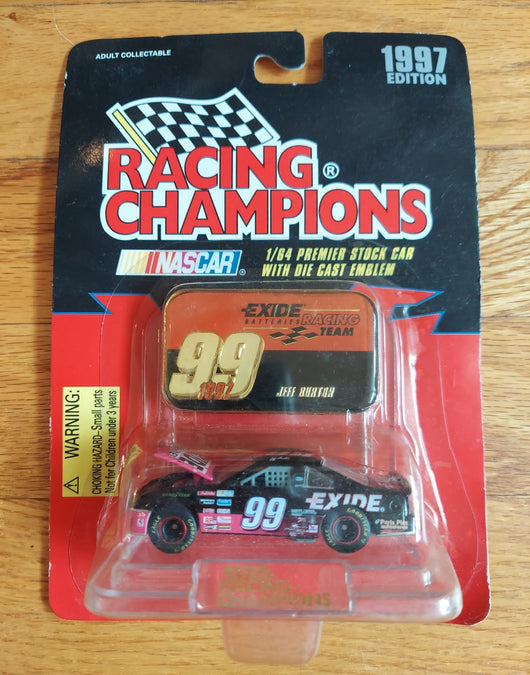 Racing Champions: 1/64 Premier Stock Car With Die Cast Emblem - 4 Lot NEW Sealed