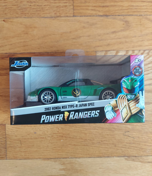 Jada Toys: Power Rangers - 2002 Honda NSX Type-R Japan Spec (Green) Fast Ship!
