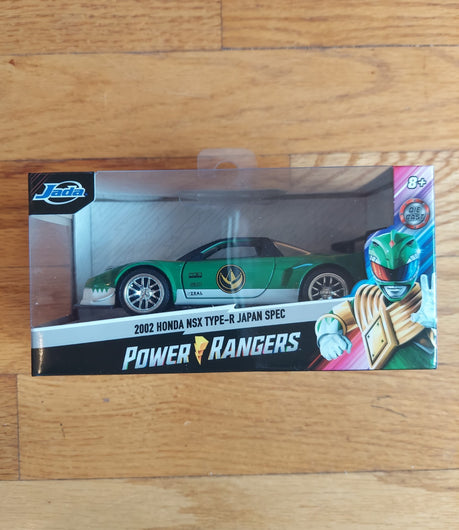 Jada Toys: Power Rangers - 2002 Honda NSX Type-R Japan Spec (Green) Fast Ship!