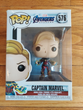 Funko Pop! Captain Marvel #444 (Glows In The Dark) & Captain Marvel #576 Combo
