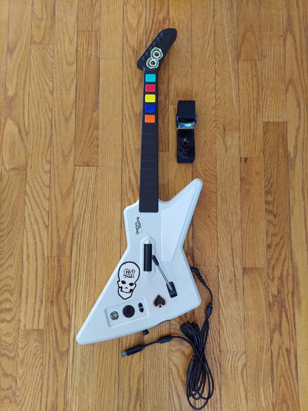 Redoctane Wired X-Plorer Guitar Hero Controller For Xbox 360 W/Strap (95065)