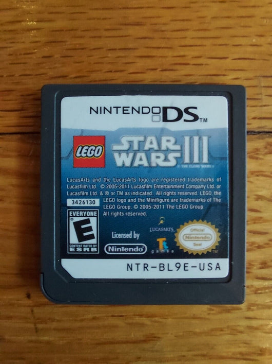 Lego Star Wars Game Bundle (I, II, III) DS, Works, Fast Shipping