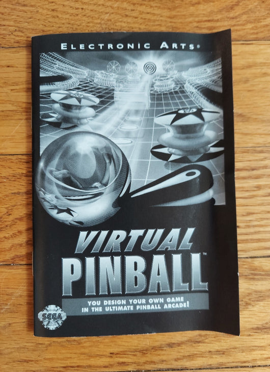 Virtual Pinball (CIB) - Sega Genesis Game Simulation Arcade Works Fast Shipping!