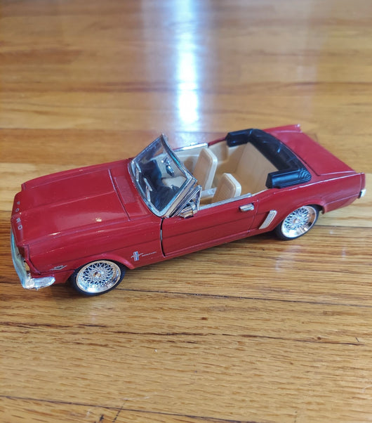 Sunnyside - 1964 1/2 Mustang (Red) - 1/24 Scale - SS771 - Diecast Fast Shipping