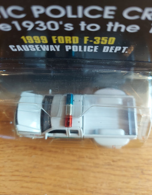 Racing Champions (1999): Ford F-350 Causeway Police Department - 1/67 Scale