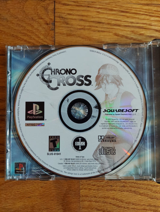 Chrono Cross (No Manual) - PS1 Game RPG Fantasy, Works, Fast Shipping!