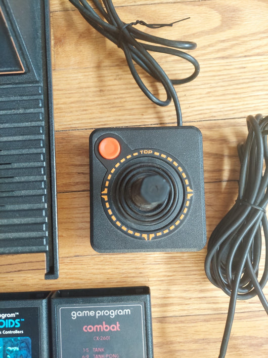 6 Switch Atari (CX-2600) Console - Tested/Working W/2 Controllers Paddle Control