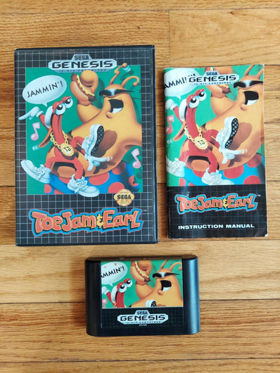 ToeJam & Earl (CIB) - Sega Genesis, Fast Shipping!
