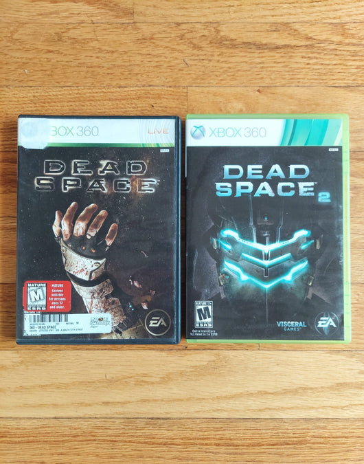 Dead Space & Dead Space 2 Combo (CIB) - Xbox 360 Survival Horror, Fast Shipping!