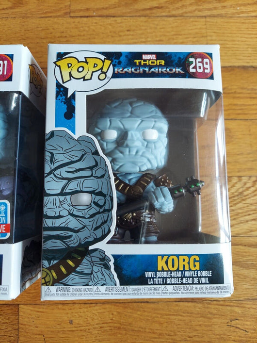 Funko Pop! Korg Combo (Korg #269 & Korg With Miek #391 (2018 Fall Convention))