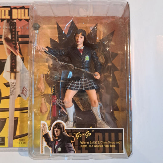 Kill Bill Vol. 1 Go-Go Yubari Action Figure NECA Series 1 2004,New ,Fast Ship
