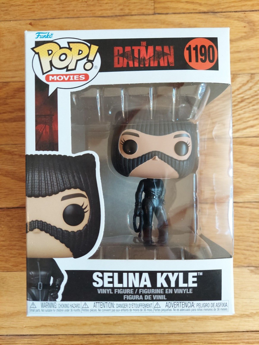 Funko Pop! Movies: Selina Kyle #1190 (Chase Limited Edition) & Selina Kyle #1190