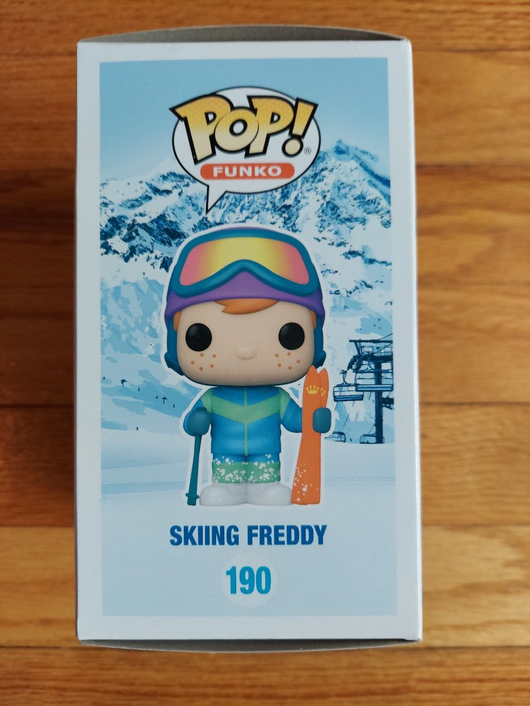 Funko Pop! Vinyl: Freddy Funko - Skiing Freddy - Funko (Exclusive) #190