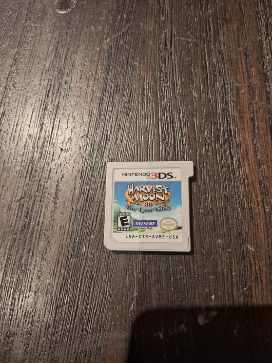 Harvest Moon 3D The Lost Valley Nintendo 3DS Authentic Tested Working Very Good 