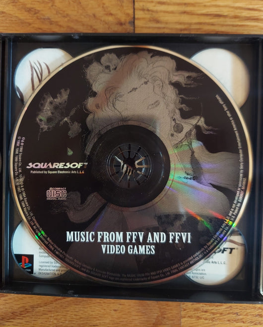 Final Fantasy Anthology (CIB) - PS1 Game RPG Adventure Retro Works Fast Shipping