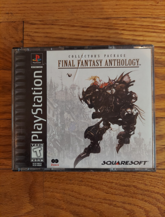 Final Fantasy Anthology (CIB) - PS1 Game RPG Adventure Retro Works Fast Shipping