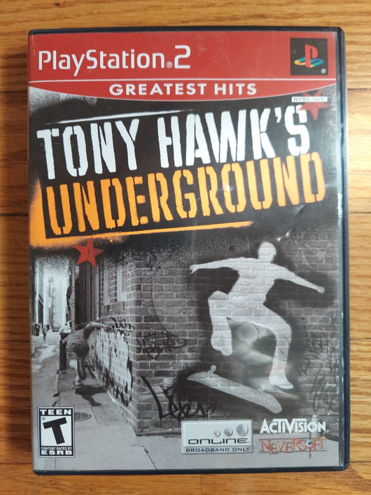 Tony Hawk's Underground - Greatest Hits (CIB) - PS2 Skateboarding Fast Shipping!