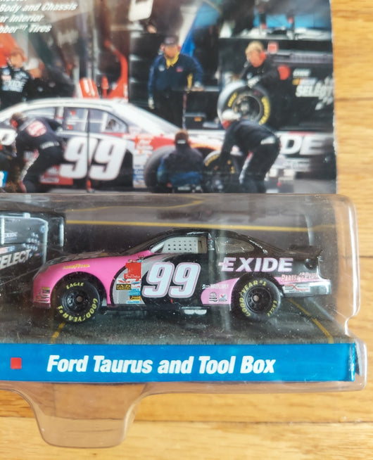 Team Hot Wheels: Pro Racing Pit Crew 1998 - Jeff Burton - Ford Taurus & Tool Box