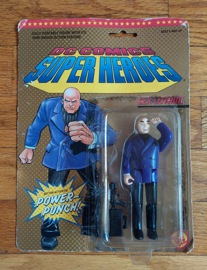 Toy Biz (1989): DC Comics Super Heroes - Lex Luthor Action Figure Fast Shipping!