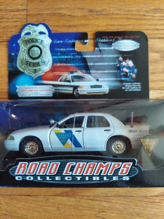 Road Champs: Police Series #3 (1999 Limited Edition) - New Jersey State Police