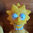 Vintage 90s Simpsons Burger King Plush Doll Set 4 Homer Marge Maggie Lisa 
