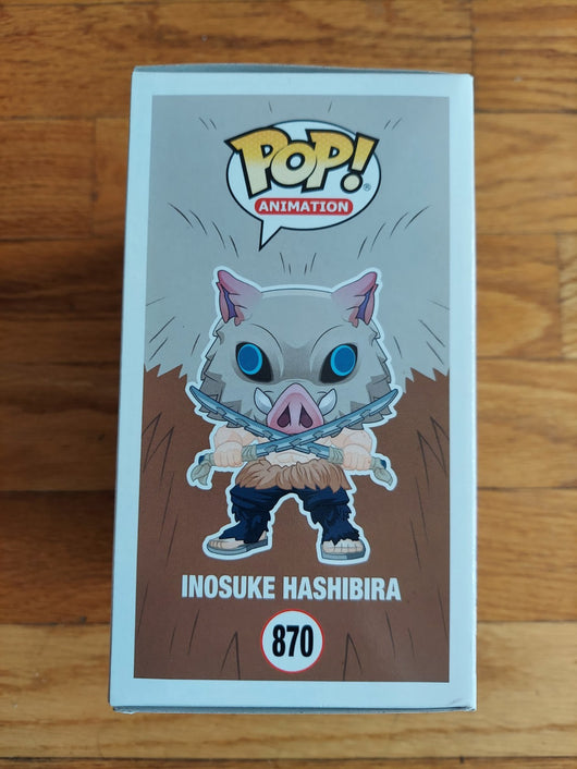 Funko Pop! Animation: Inosuke Hashibira #870 - Vinyl Figure New in Box Fast Ship