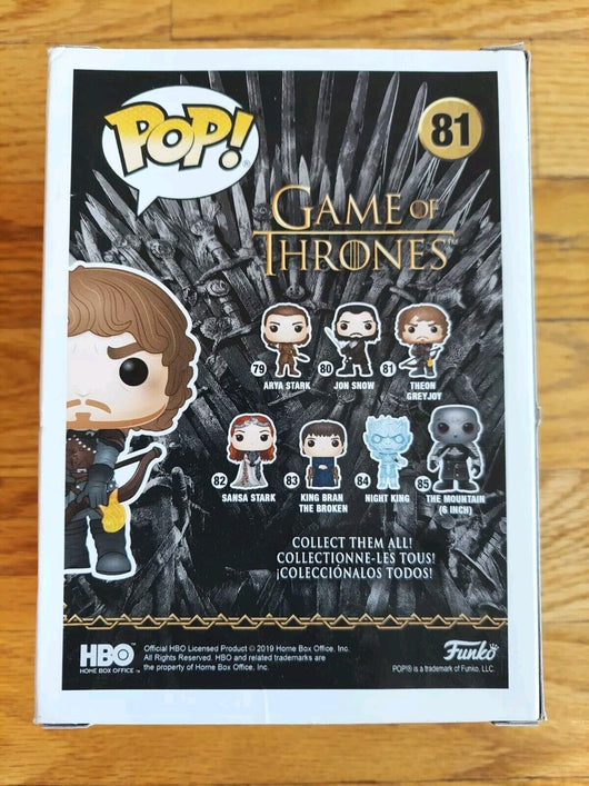 Funko Pop! Game Of Thrones Bundle (Cersei Lannister #73, Gendry #70, Theon #81