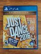 Just Dance 2016 (Sony PlayStation 4, 2015, Fast Shipping!