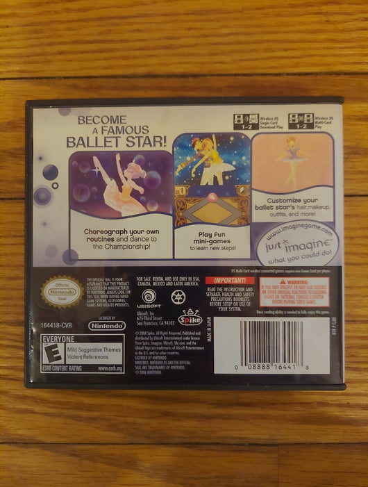 Imagine Ballet Star (CIB) - Nintendo DS - Life Simulation Game - Works Fast Ship