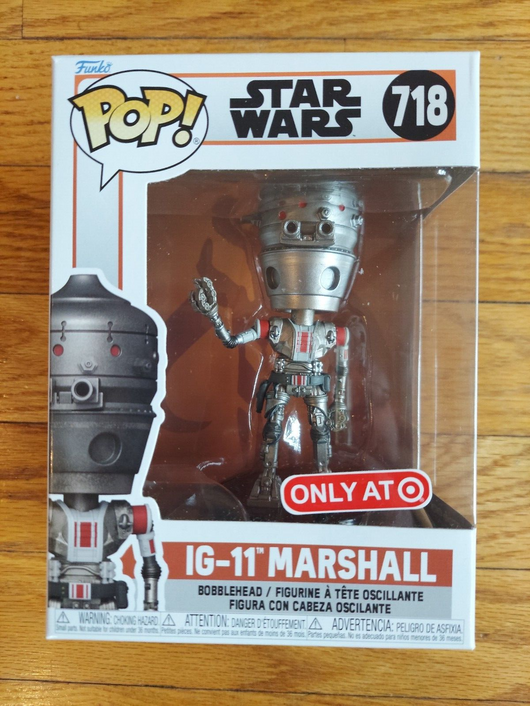 Funko Pop! Star Wars: IG-Marshall #718 (Target Exclusive), Fast Shipping!
