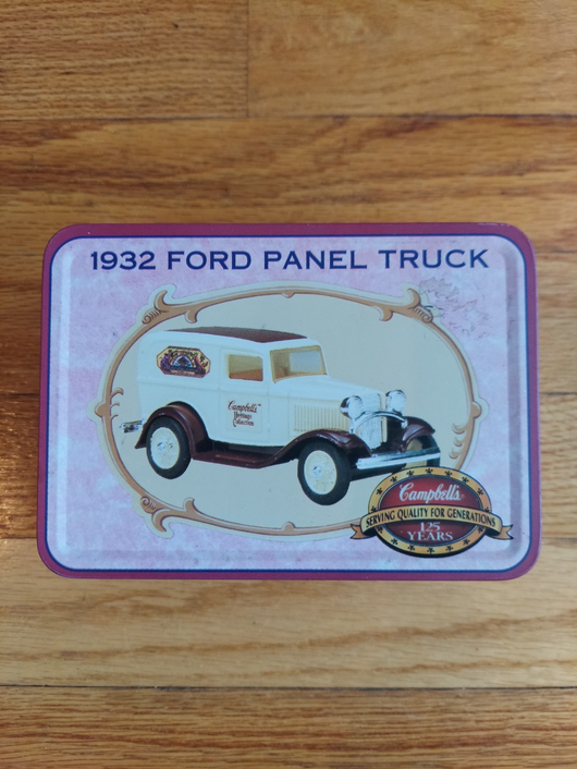 Ertl Campbell's 125 Years Die-Cast 1932 Ford Panel Truck - 1/43 Scale, Fast Ship