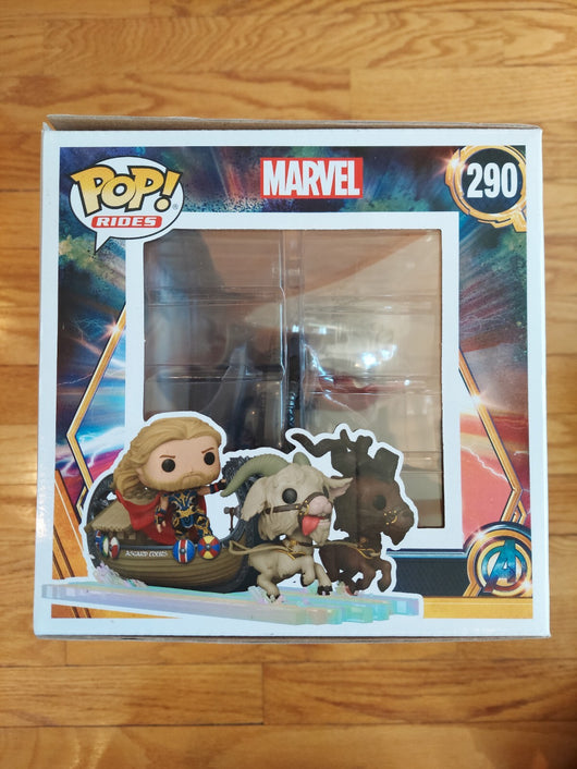 Funko Pop! Rides: Goat Boat With Thor, Toothgnasher, & Toothgrinder #290