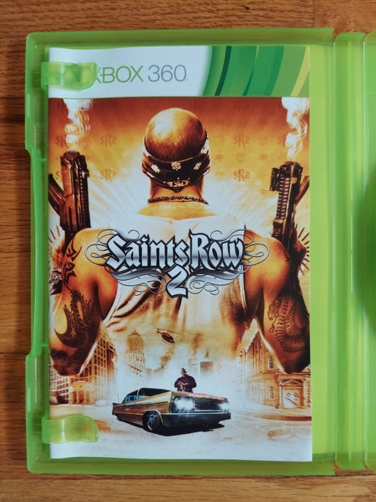 Saints Row & Saints Row 2 (Platinum Hits) (CIB) - Xbox 360 Game Action Adventure
