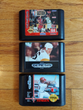 Sega Genesis Sports Bundle - 3 Games (NBA  Action '94, Mario Lemieux Hockey, RBI