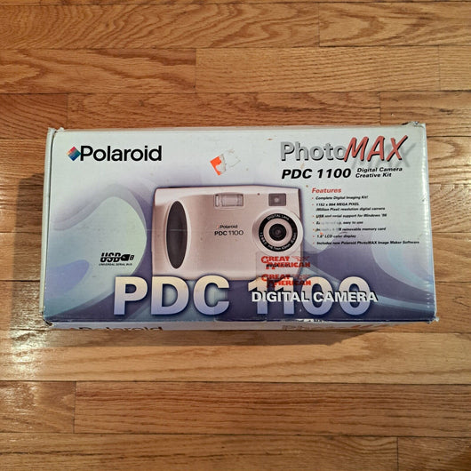 Polaroid Photo Max PDC 1000 Digital Camera Creative Kit New In Box, Fast Ship