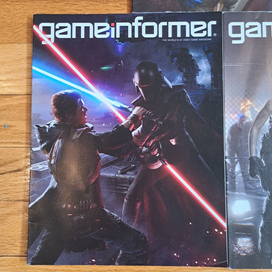 Game Informer Magazine, Lot Of 10,check Photos, Fast Shipping