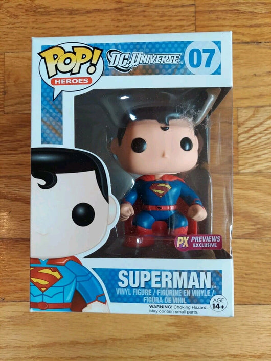 Funko POP! DC Comics Heroes Universe New 52 SUPERMAN #07 (PX Previews Exclusive)
