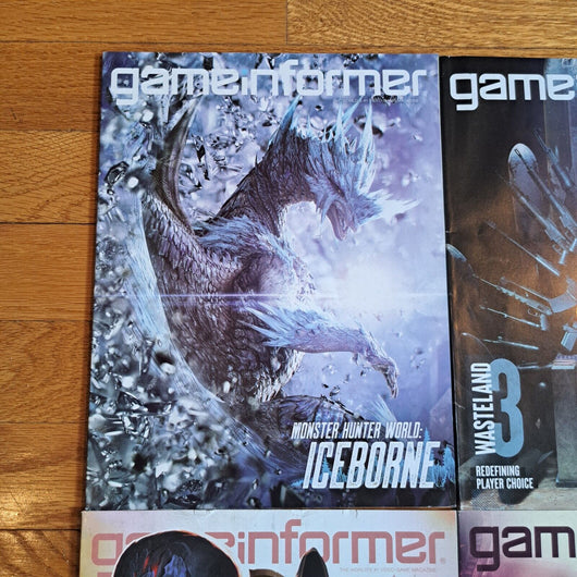 Game Informer Magazine, Lot Of 10,check Photos, Fast Shipping