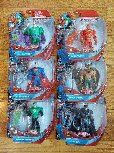Justice League (Target Exclusive) - 6 Figure Lot (Hawkeye, Batman, Superman,...