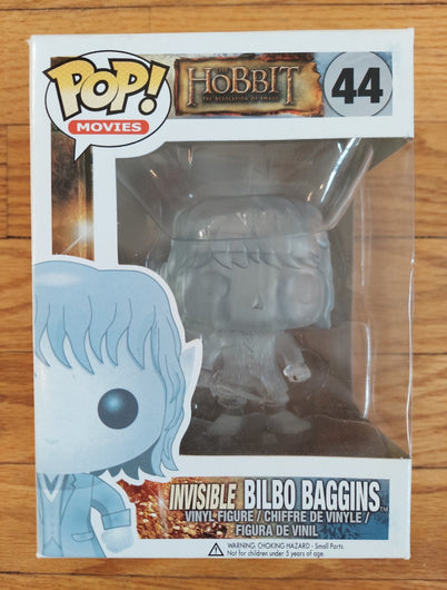 Funko Pop! The Hobbit - Invisible Bilbo Baggins #44 - Vinyl Figure - NEW in Box