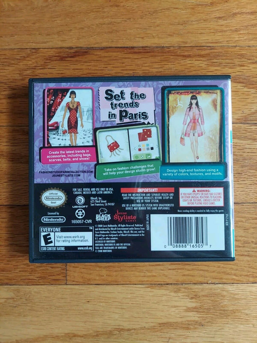 My Fashion Studio: Paris Collection (Nintendo DS, 2009),Works,Fast Shipping