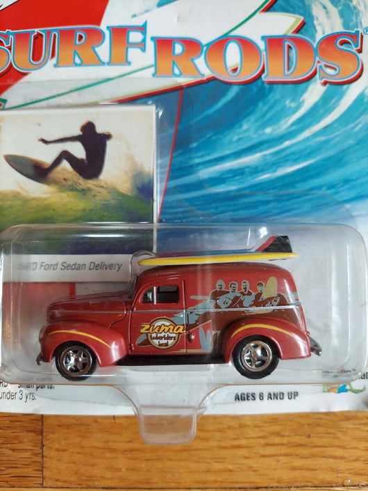 Johnny Lightning Surf Rods Die Cast Cars Collection  Lot Of 5,New, Fast Shipping