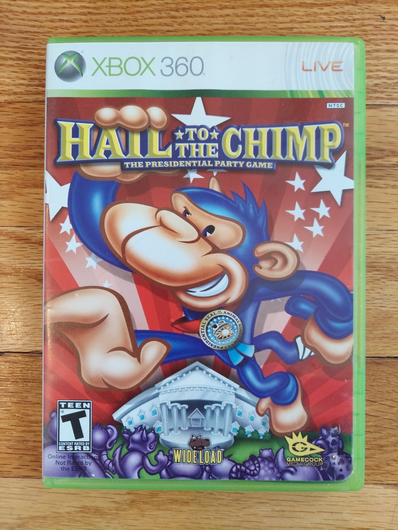 Hail To The Chimp: The Presidential Party Game (CIB) - Xbox 360, Fast Shipping!