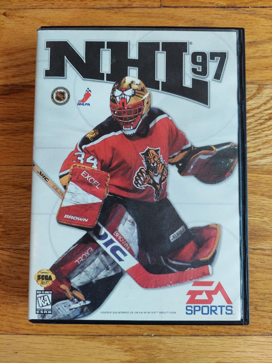 NHL 97 (Sega Genesis, 1996), Works, CIB,FAST SHIPPING!