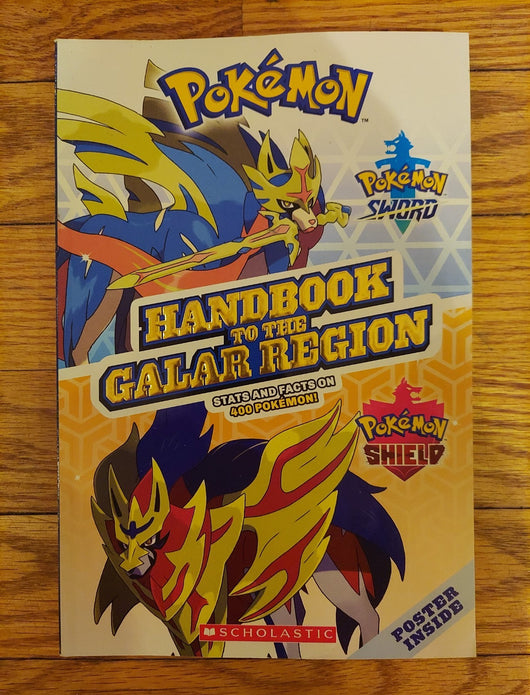 6 Pokemon Scholastic Handbooks - No Posters - Scarlet Violet Galar Super Deluxe